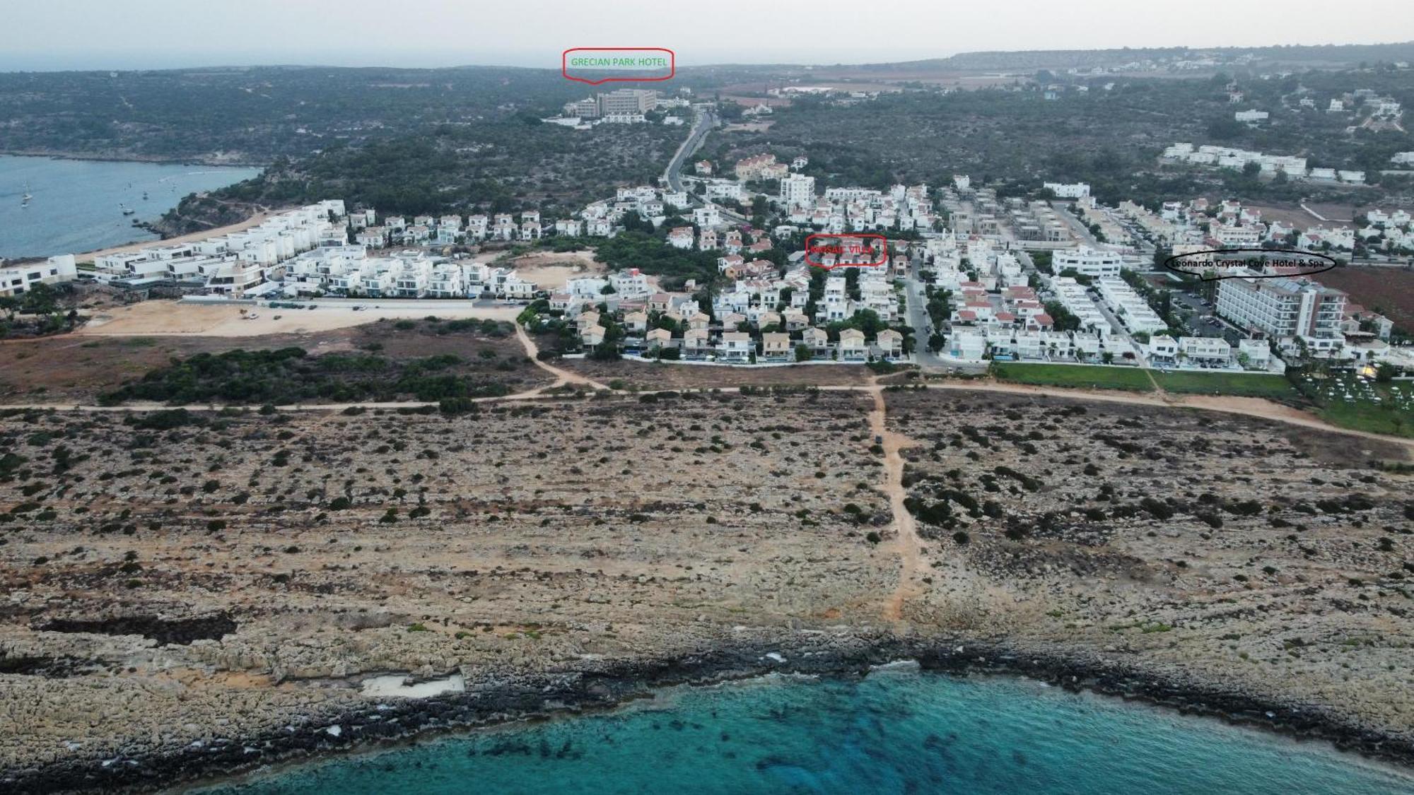 Mosaic Villa By The Sea Protaras Exterior photo